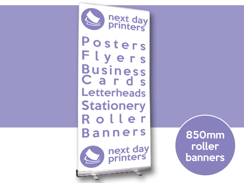 Next Day Roller Banners 850mm